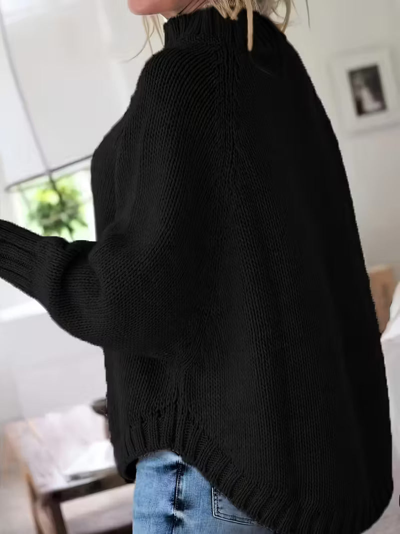 Pamella™ | Cable Knit Oversized Sweater