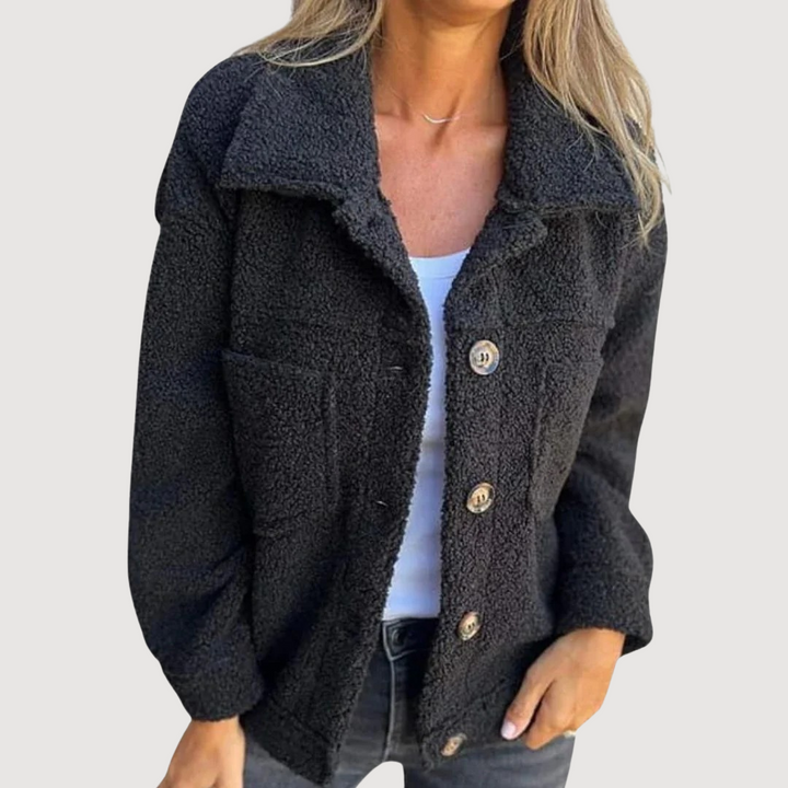 HAILEY – COSY TEDDY JACKET