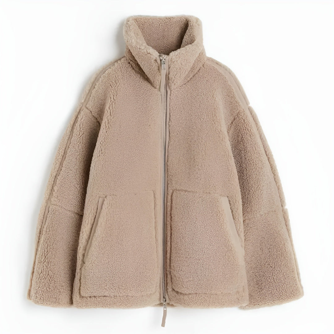 Amara™ – Soft Teddy Coat